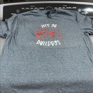 Gray Bulldogs Graphic T-Shirt